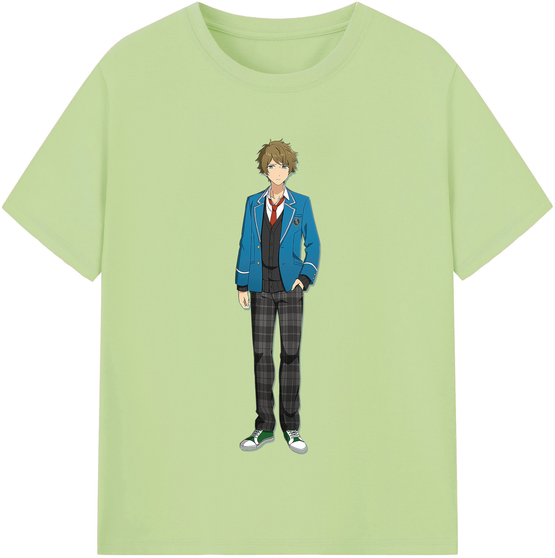 （画像用） あんさんぶるスターズ! Ensemble Stars 綿100％半袖Tシャツ（フロントプリント）